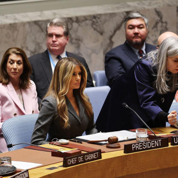 ĐỆ NHẤT PHU NHÂN MỸ MELANIA TRUMP CHỦ TRÌ PHIÊN HỌP HỘI ĐỒNG BẢO AN LIÊN HIỆP QUỐC